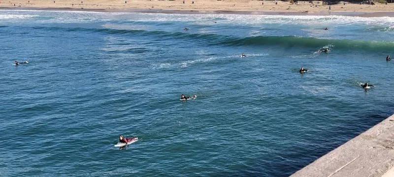 View of Crystal Pier in Pacific Beach, CA