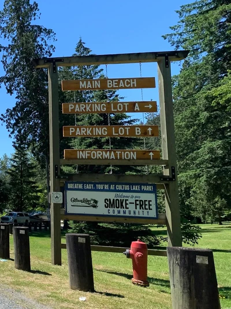 View of Cultus Lake Park in Chilliwack, BC