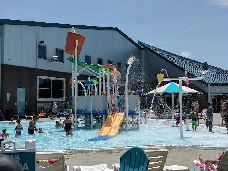 View of Cumming Aquatic Center in Cumming, GA