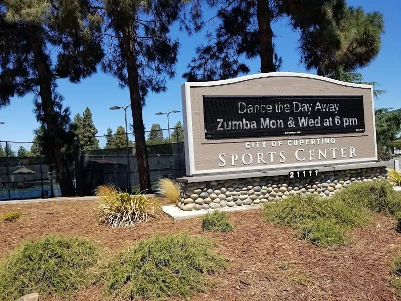 View of Cupertino Sports Center in Cupertino, CA