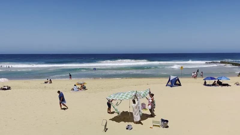 View of Curl Curl Boardwalk in Manly, NSW