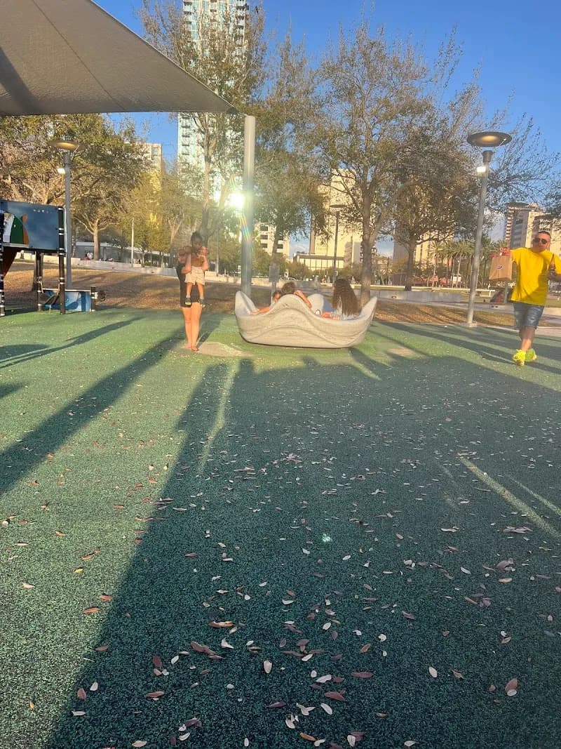View of Curtis Hixon Playground in Tampa, FL