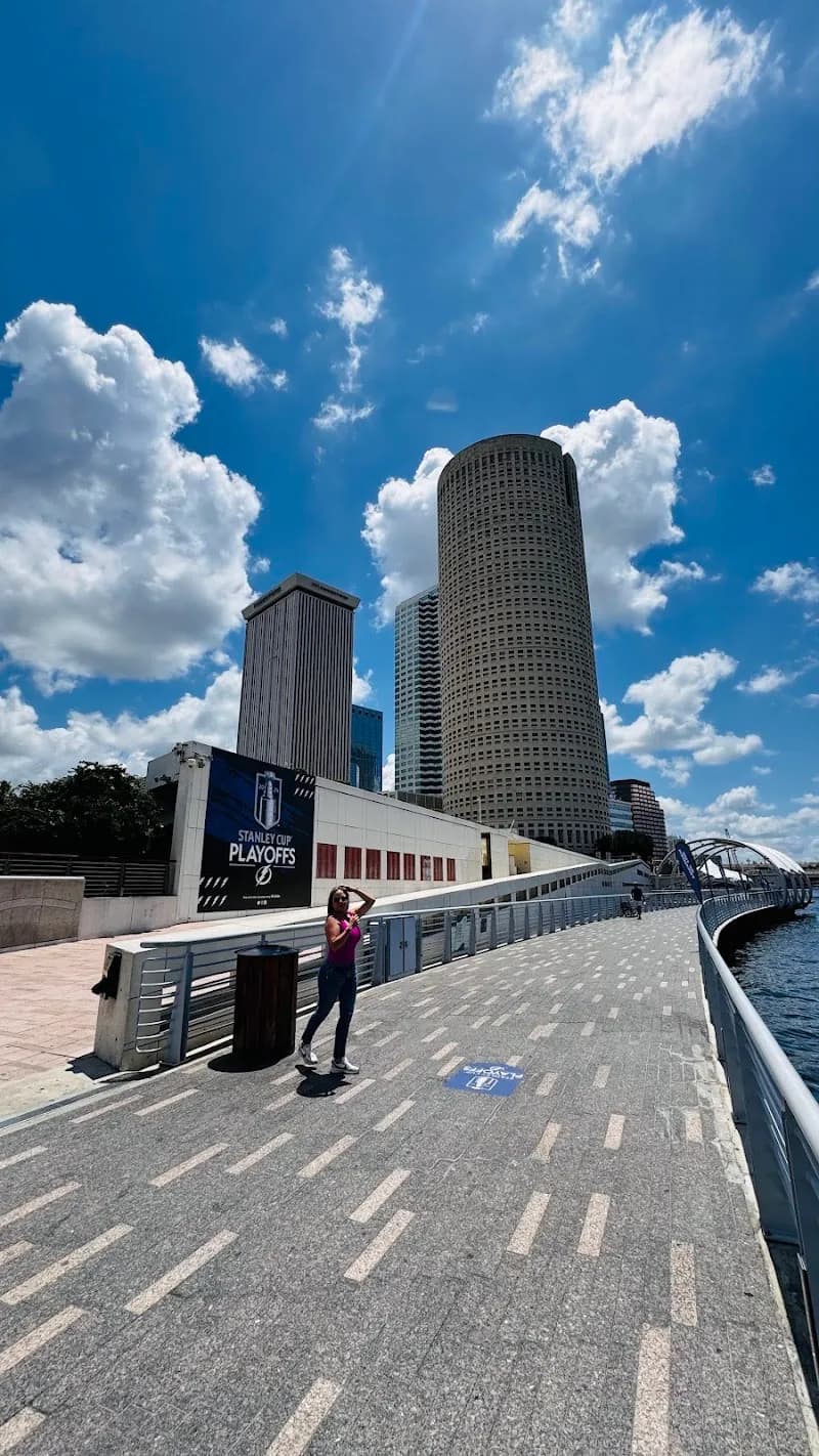 View of Curtis Hixon Playground in Tampa, FL