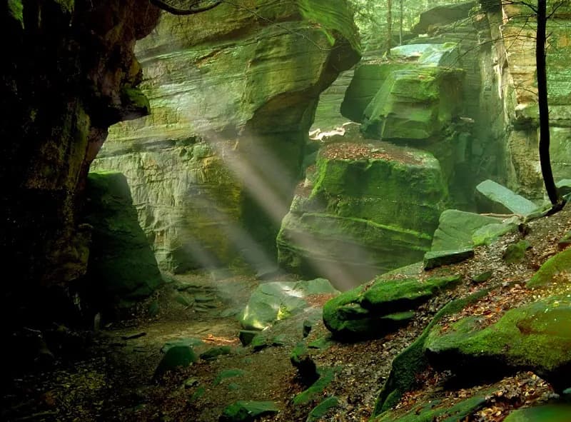 View of Cuyahoga Valley National Park in Cleveland, OH