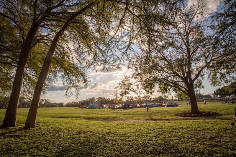 Cypress Bend Park park in New Braunfels, TX