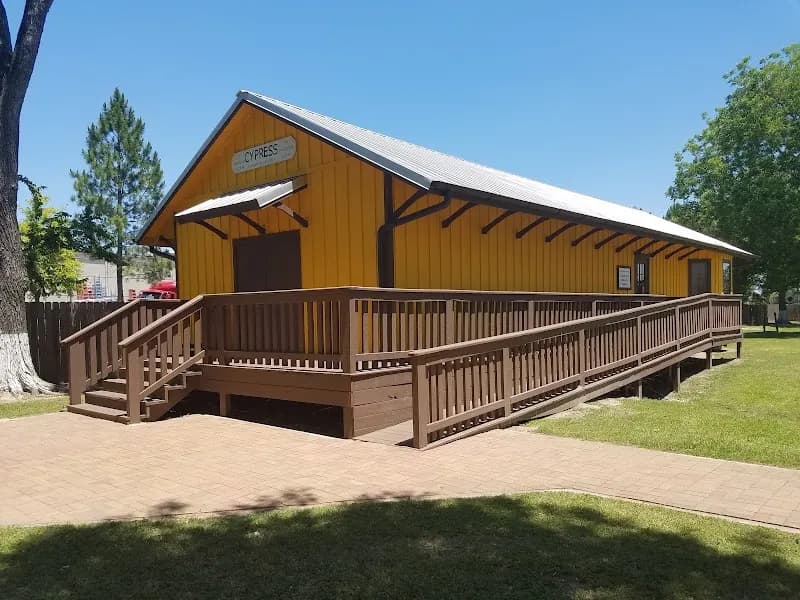 View of Cypress Top Historic Park in Cypress, TX