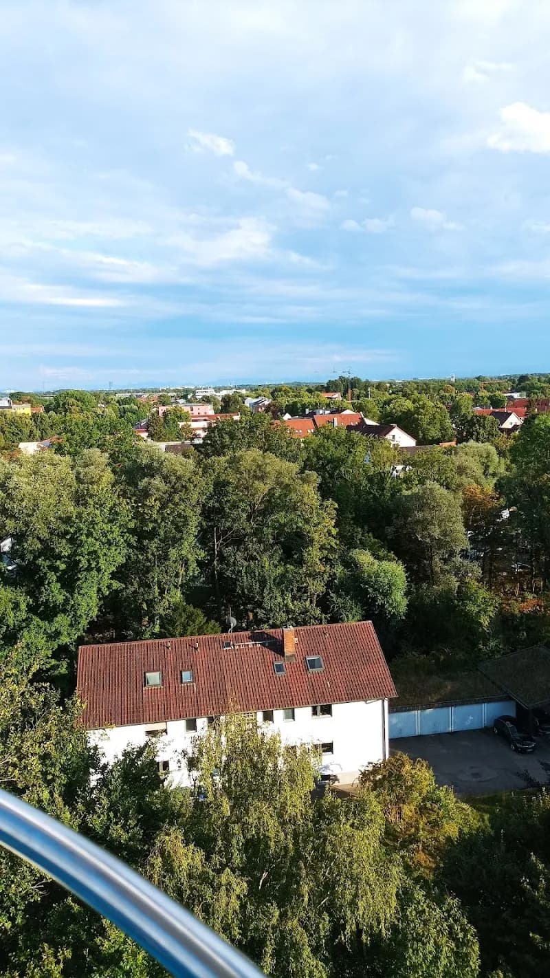 View of Dachauer Volksfest in Dachau, BY