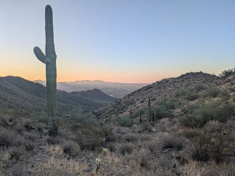 View of Daisy Mountain Trailhead in Anthem, AZ