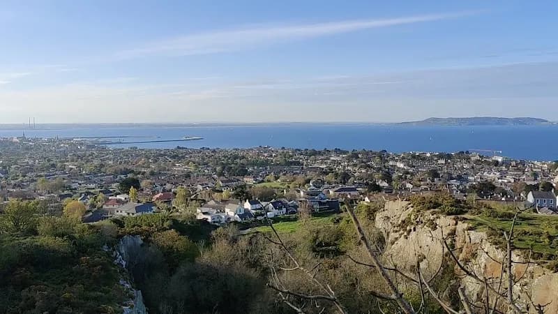 View of Dalkey Quarry in Dalkey, D
