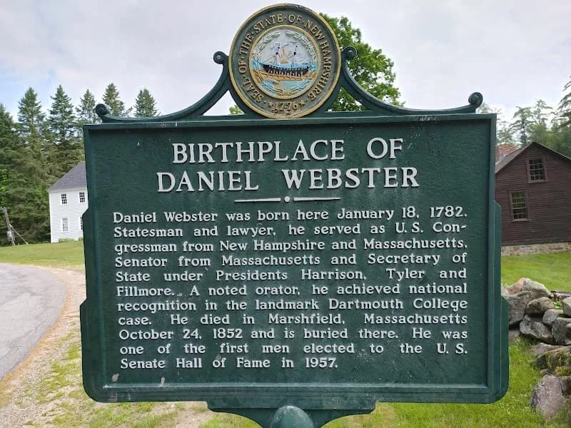 View of Daniel Webster Birthplace State Historic Site in Weare, NH