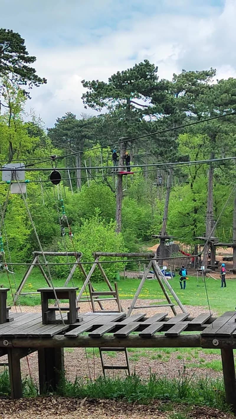 View of Danube Valley Adventure Park in Klosterneuburg, VIE