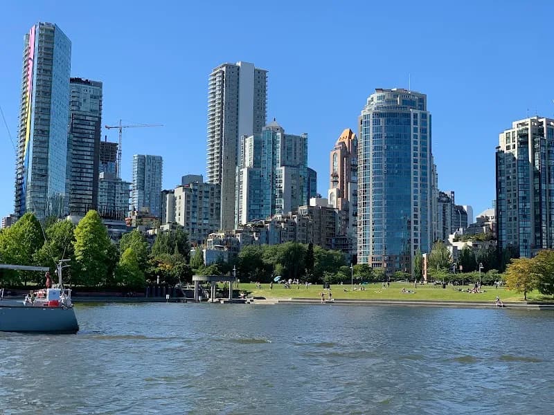 View of David Lam Park in Vancouver, BC