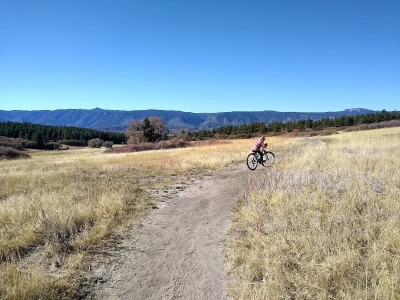 View of Dawson Butte Ranch Open Space Trail in Aurora, CO