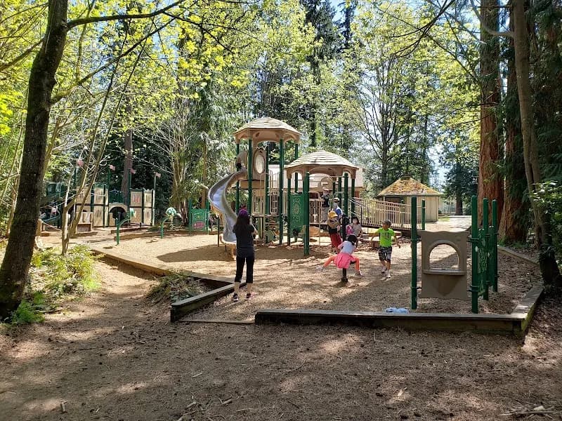 View of Deane's Children's Park in Mercer Island, WA