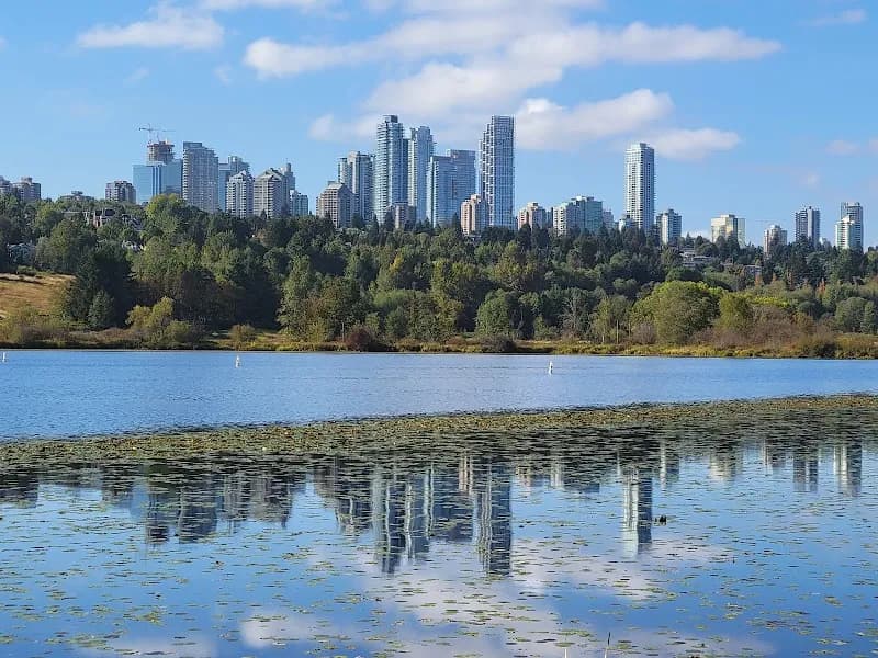 Deer Lake Park park in Burnaby, BC