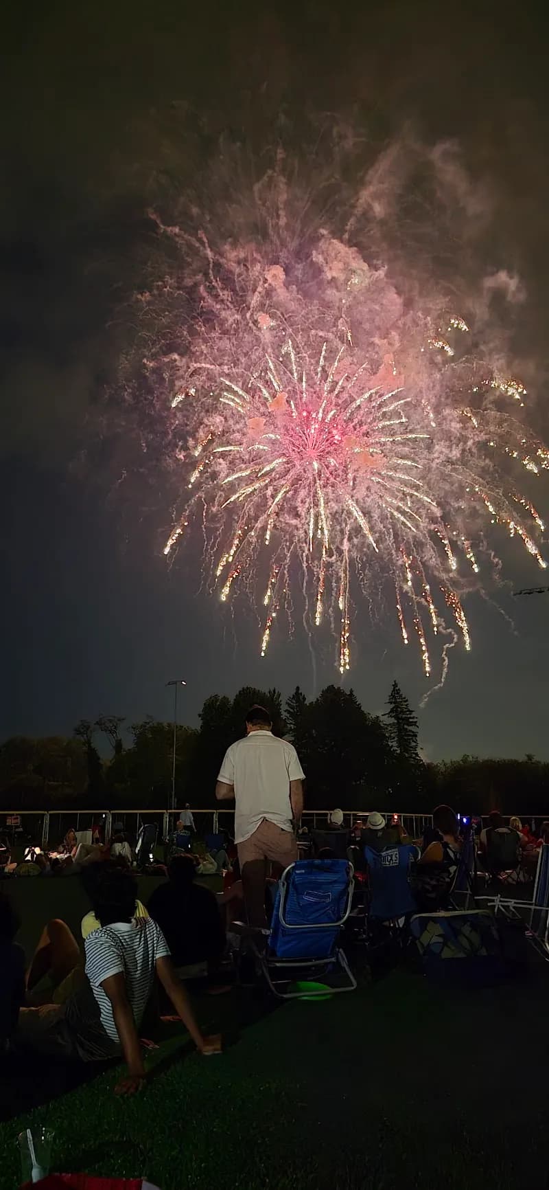View of Deerpath Community Park in Lake Forest, IL