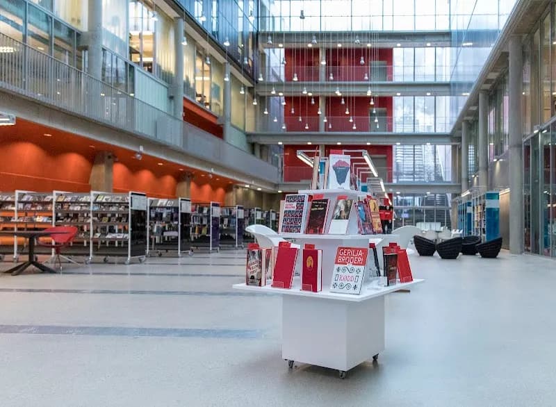 View of Deichman Bjørnholt in Nordstrand, Oslo