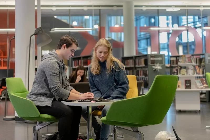 View of Deichman Nydalen in Grefsen, Oslo