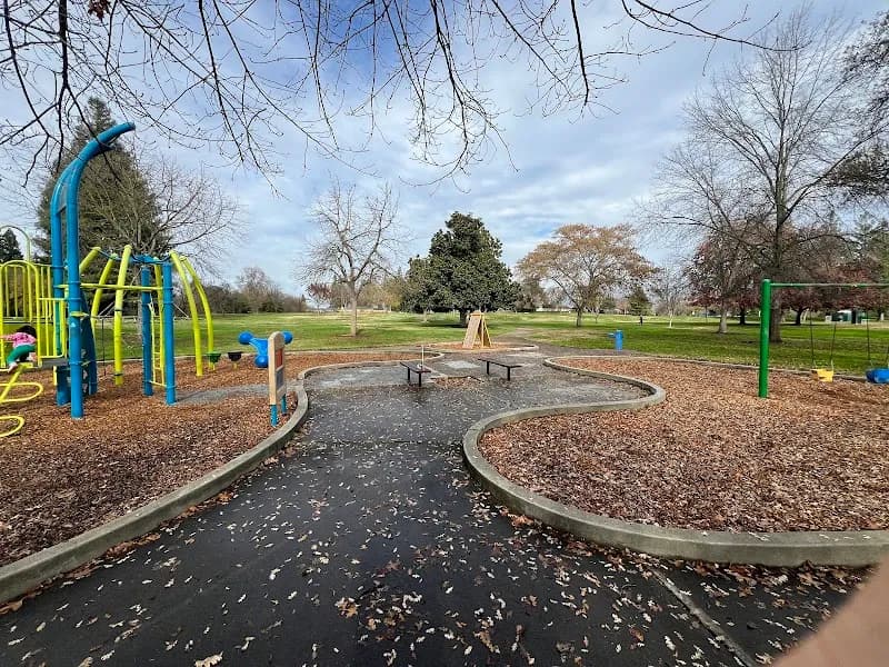 View of Del Campo Park in Carmichael, CA