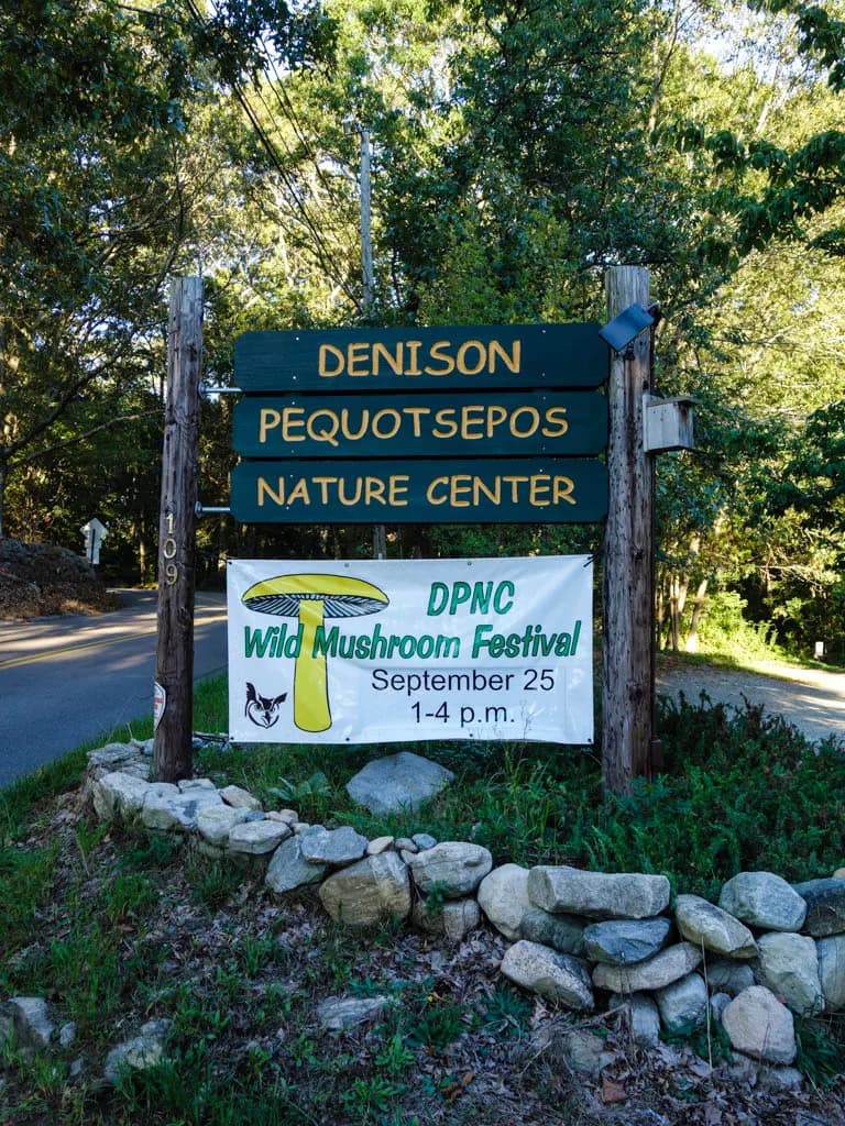 View of Denison Pequotsepos Nature Center in Mystic, CT
