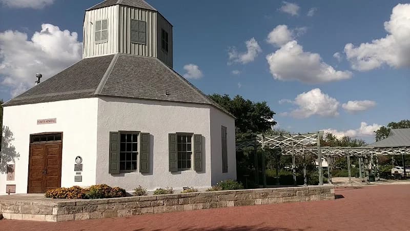 View of Der Marketplace in Fredericksburg, TX