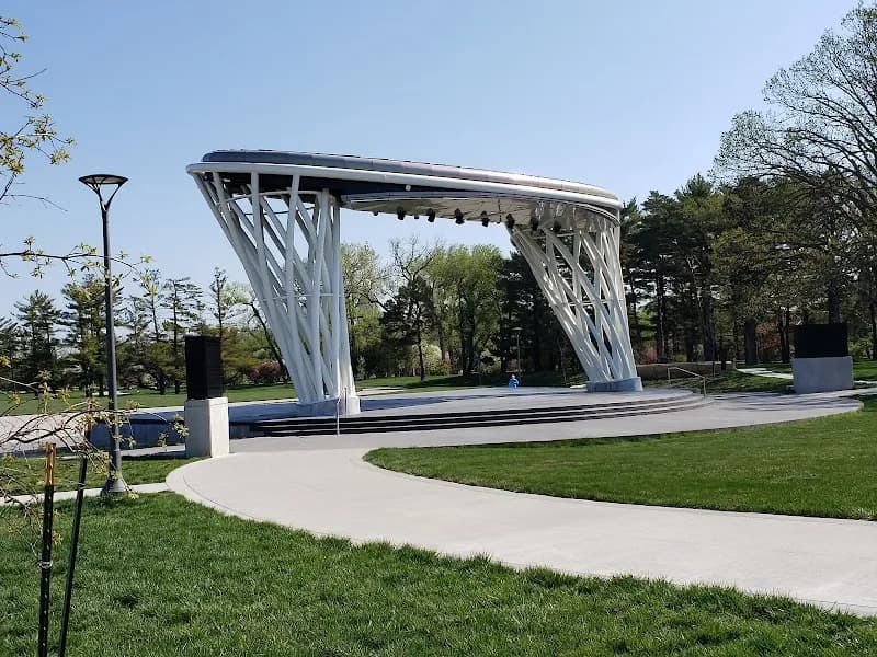 View of Des Moines Water Works Park in Des Moines, IA