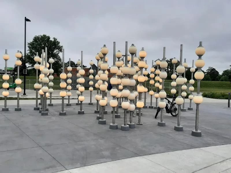 View of Des Moines Water Works Park in Des Moines, IA