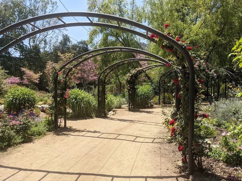 Descanso Gardens botanical garden in Pasadena, CA