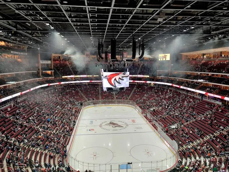 View of Desert Diamond Arena in Glendale, CA