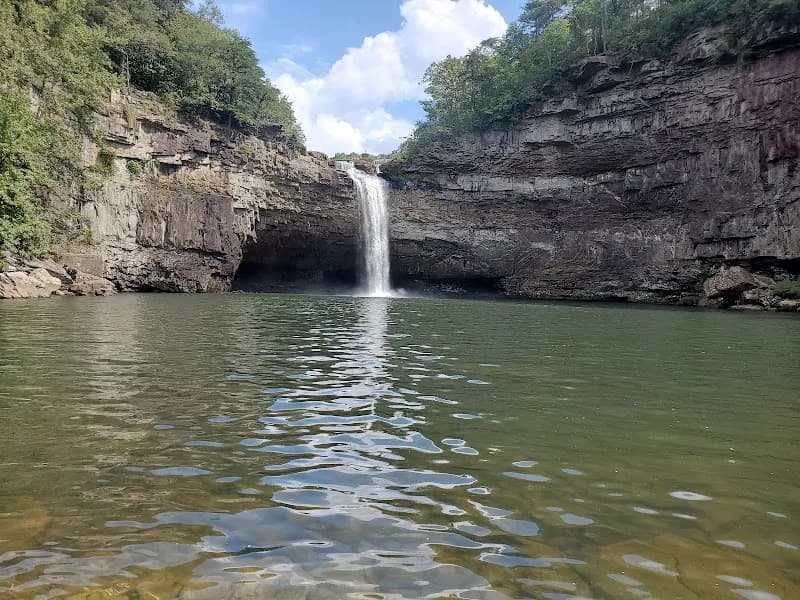 DeSoto Falls Trailhead-Working Vehicles hiking area in Mentone, AL