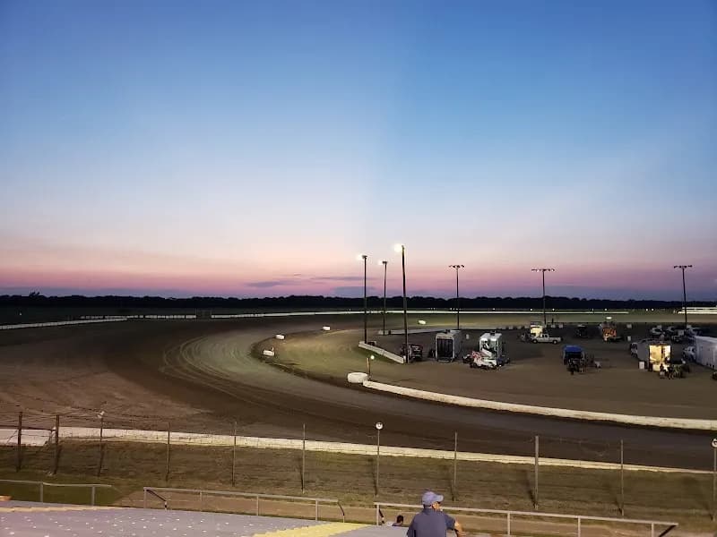 Devil's Bowl Speedway race course in Mesquite, TX