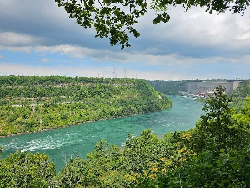 View of Devil's Hole State Park in Lewiston, NY