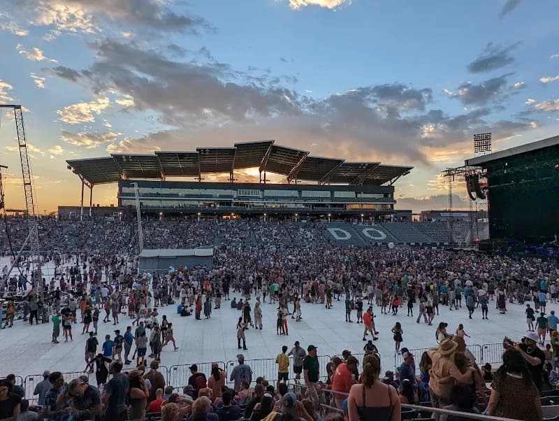 View of Dick’s Sporting Goods Park in Commerce City, CO