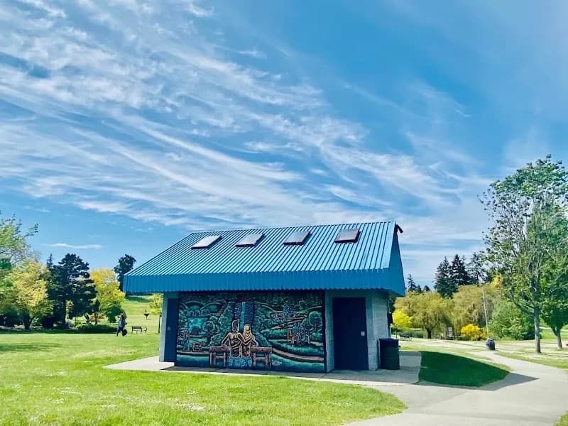 View of Diefenbaker Park in North Delta, BC