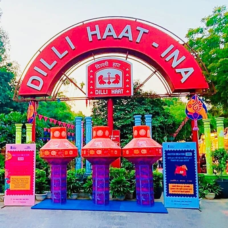 View of Dilli Haat - INA in Delhi, DL
