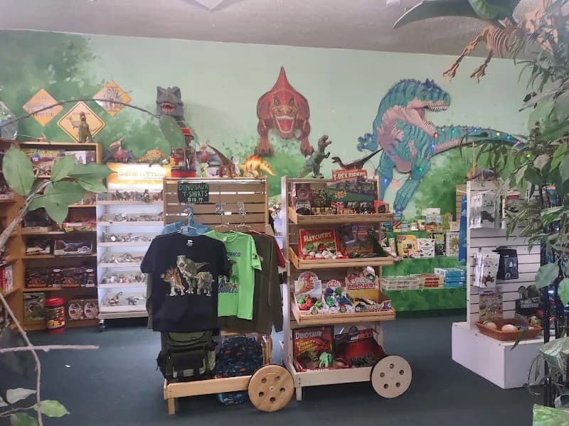 View of Dinosaur Farm in City of Industry, CA