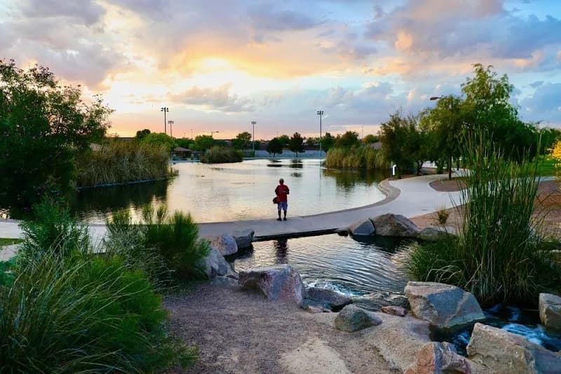 Discovery District Park park in Gilbert, AZ