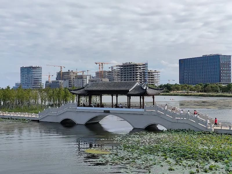 Dishui Lake Park park in Minhang, SH