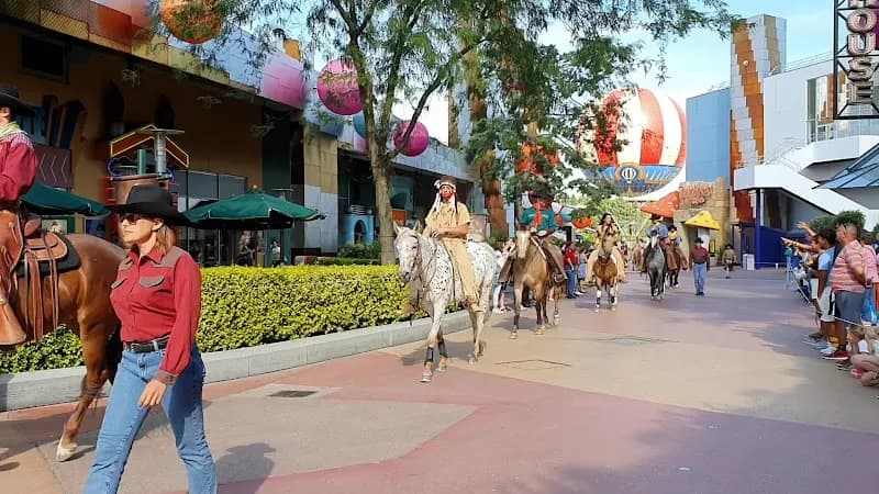 View of Disney Village in Disneyland Paris Area (Marne-la-Vallée), IDF