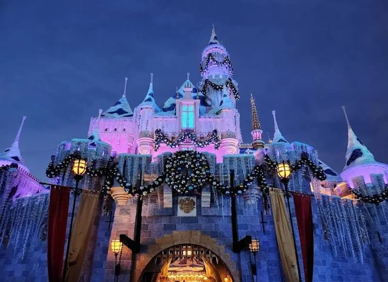 View of Disneyland Park in Anaheim, CA