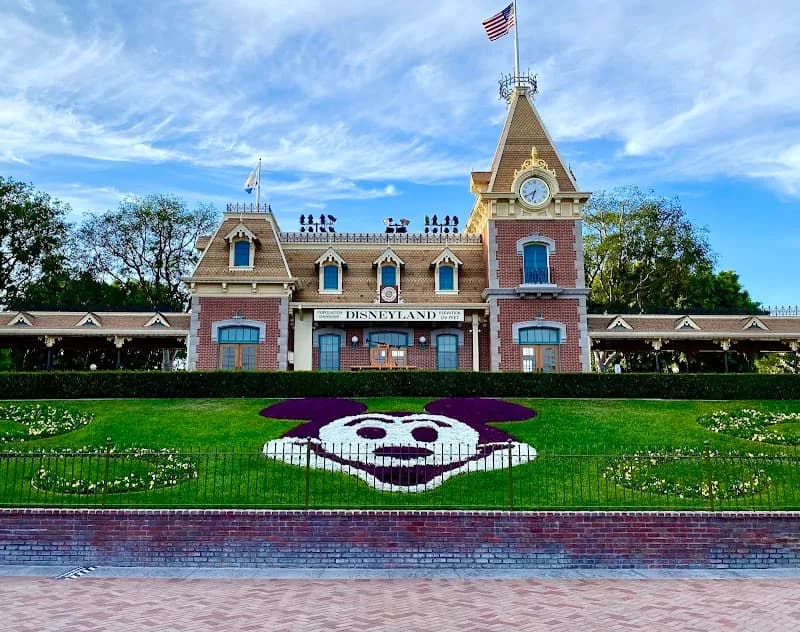 View of Disneyland Resort in Alhambra, CA
