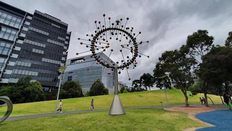 Docklands Park park in Docklands, VIC