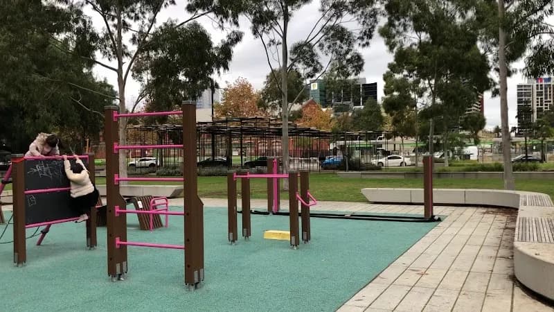 View of Docklands Park in Docklands, VIC