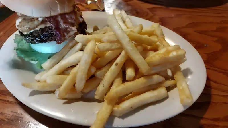 View of Dogpatch Restaurant in Munising, MI
