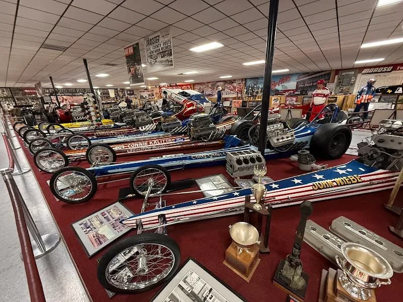View of Don Garlits Museum of Drag Racing in Ocala, FL