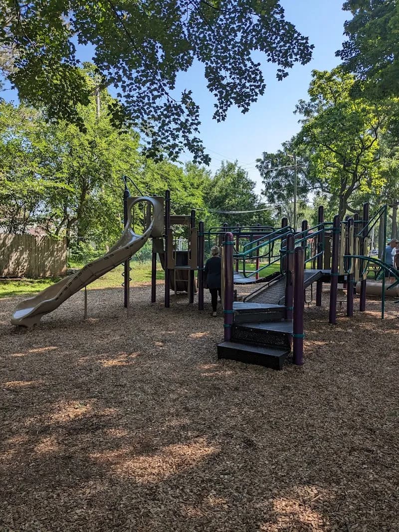 View of Donald Red Geary Park in Ferndale, MI