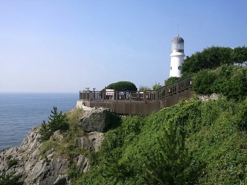 Dongbaekseom island in Haeundae, Busan