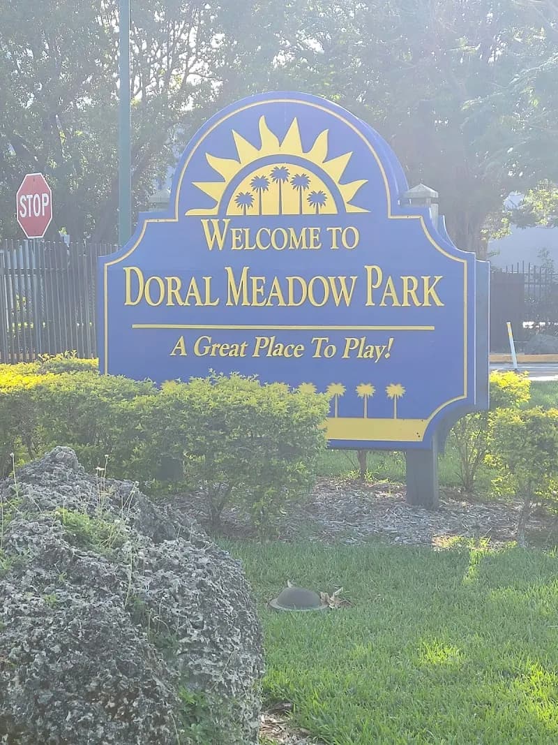 View of Doral Meadow Park in Doral, FL