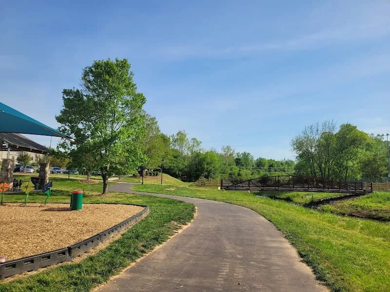 View of Dorton Park in Mint Hill, NC