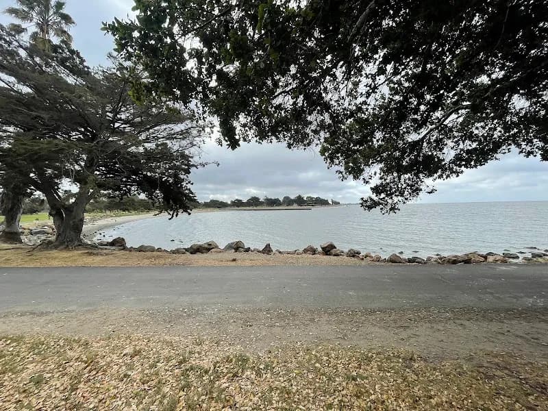View of Doug Siden Visitor Center at Crab Cove in Alameda, CA